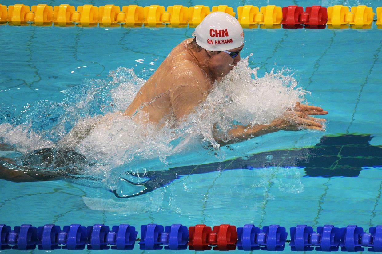 新加坡游泳选手在比赛中创造记录 新加坡游泳选手在比赛中创造记录