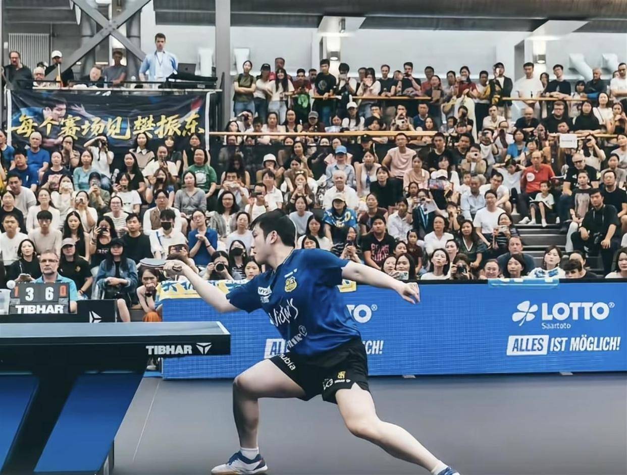 包含韩国乒乓球队绝杀波兰乒乓球队，樊振东统治全场的词条