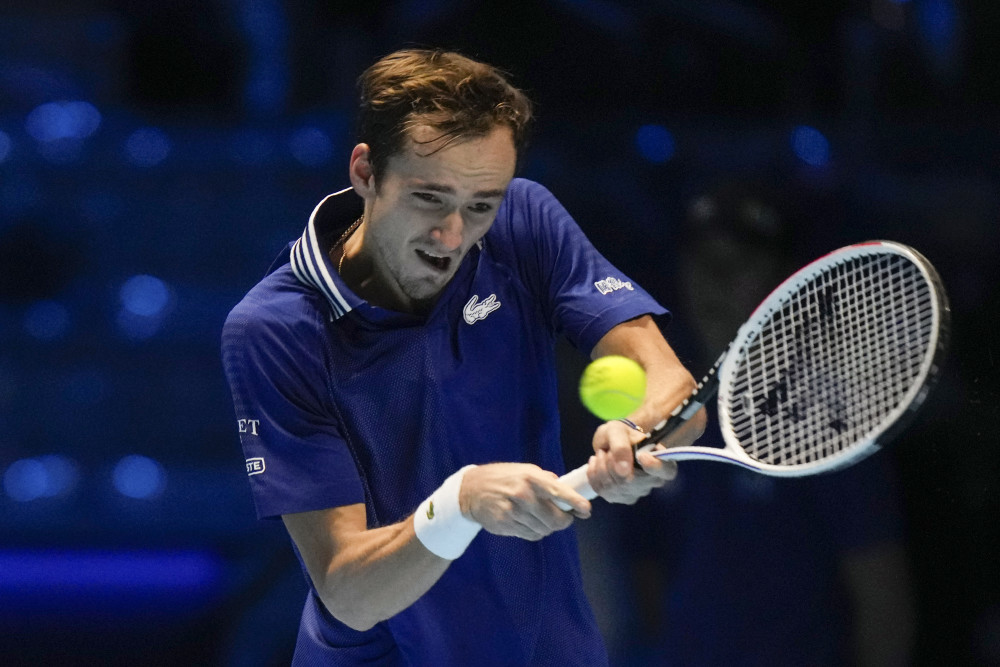 联合杯逆转ATP总决赛,梅德韦杰夫高光表现 联合杯逆转ATP总决赛,梅德韦杰夫高光表现